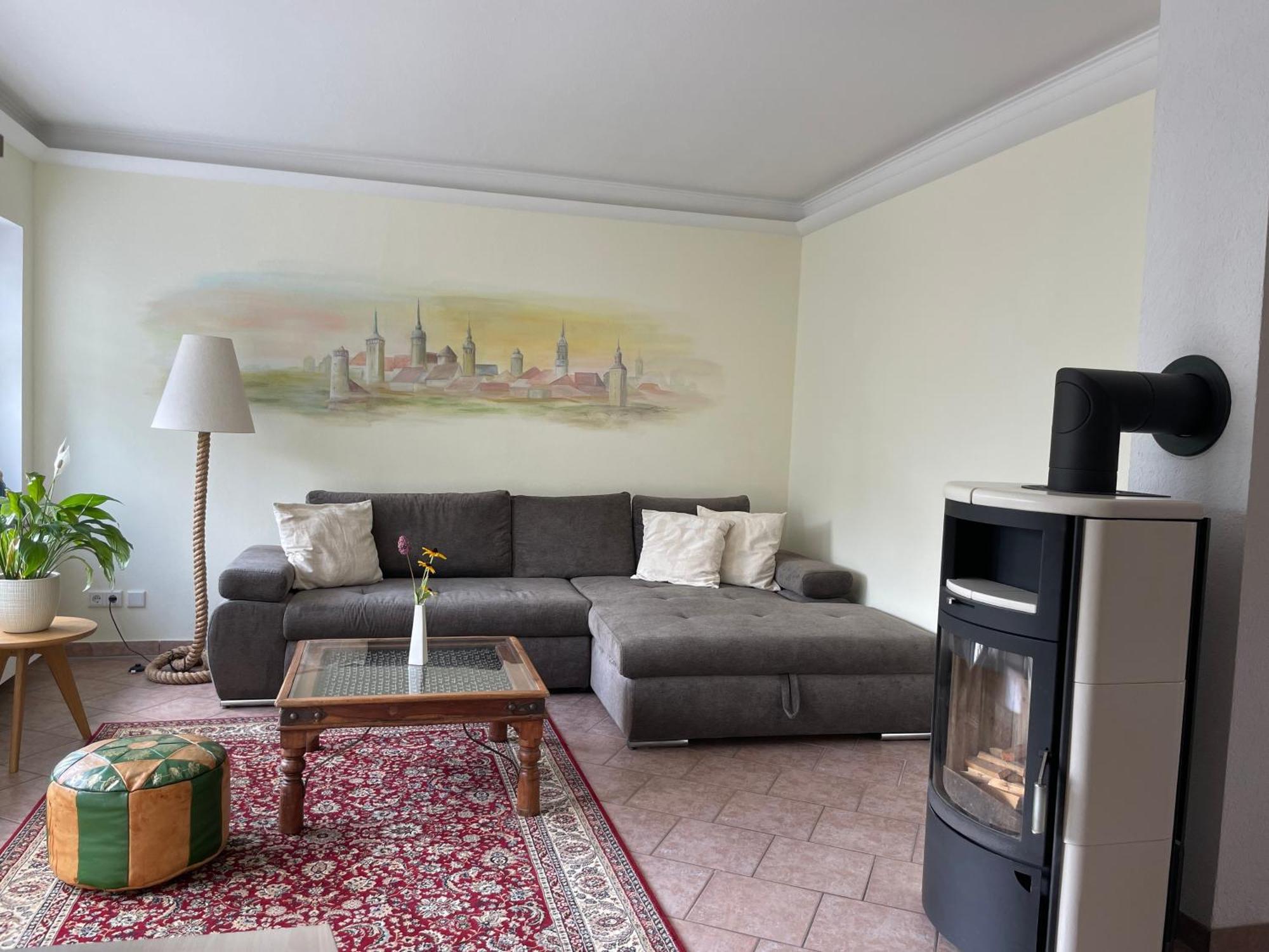 Ferienhaus Amare Mit Fasssauna, Eigener Terrasse & Kamin Bautzen Ngoại thất bức ảnh